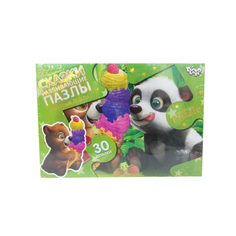 Пазли Danko toys 30 елементів №3 Ведмежата фото