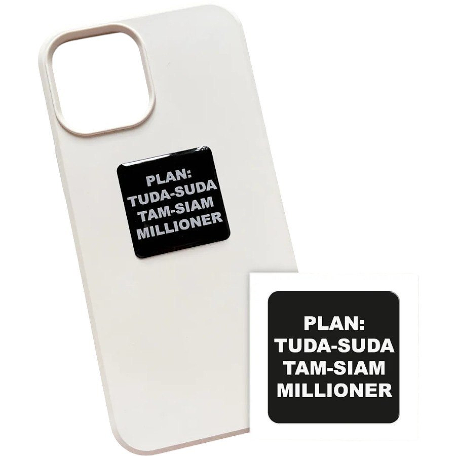 Стікер 3D Tattooshka Plan: tuda-suda фото