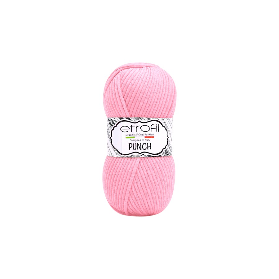Пряжа Etrofil Punch 25 г Світло-рожева 73195 мініатюра