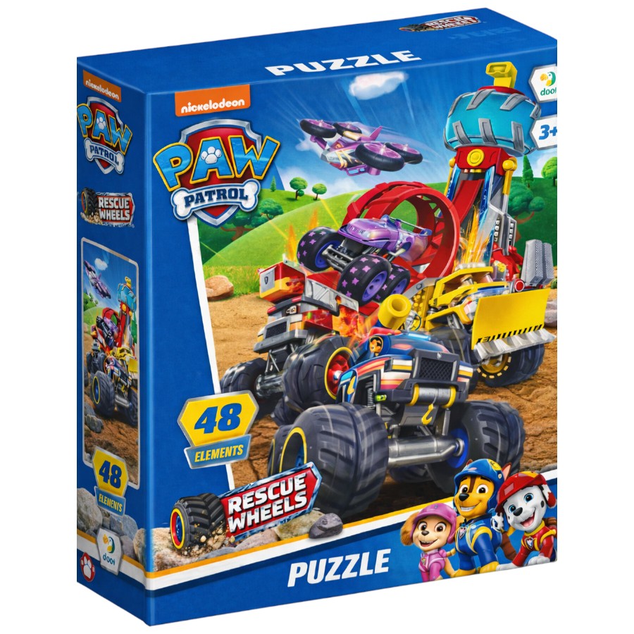 Пазли Dodo 48 елементів Paw Patrol Rescue Wheels фото