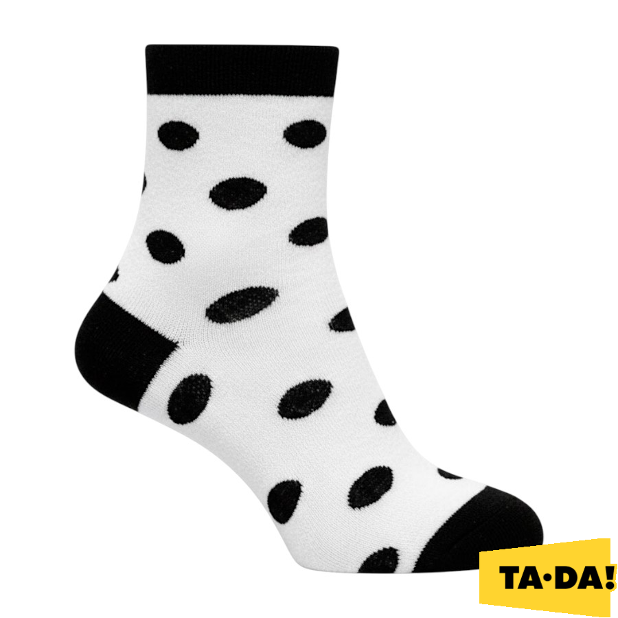 Шкарпетки жіночі TA-DA! теплі 23-25 білі класичні фото