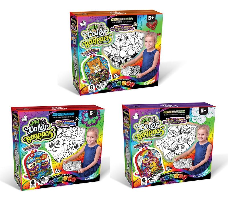Набір для творчості Danko toys My Color Bag Pack Ласкавий ведмедик фото