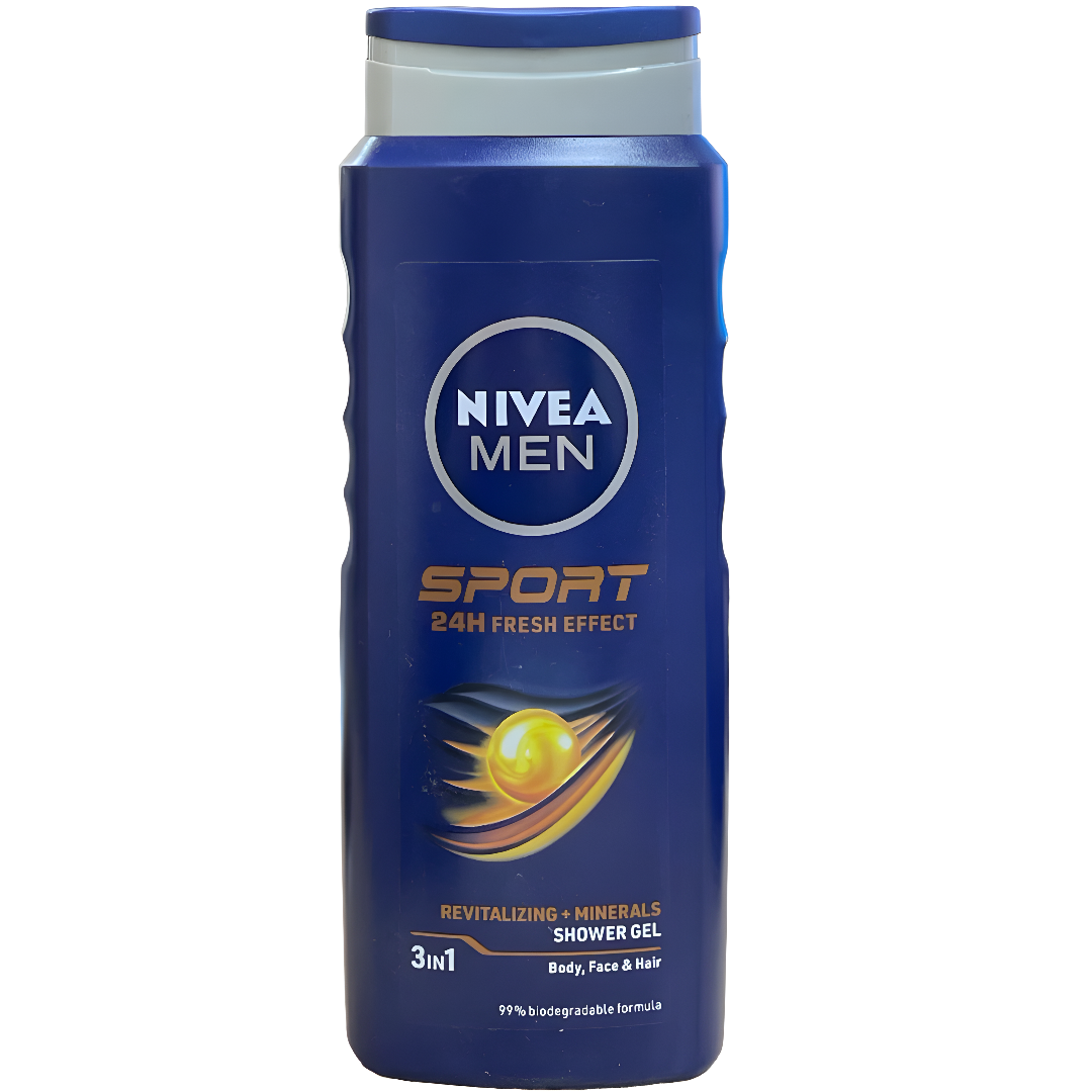 Гель для душу Nivea 500 мл Sport 3 в 1 фото