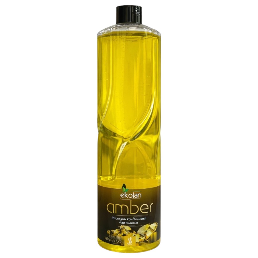 Шампунь-кондиціонер для волосся Ekolan 1 л Amber фото