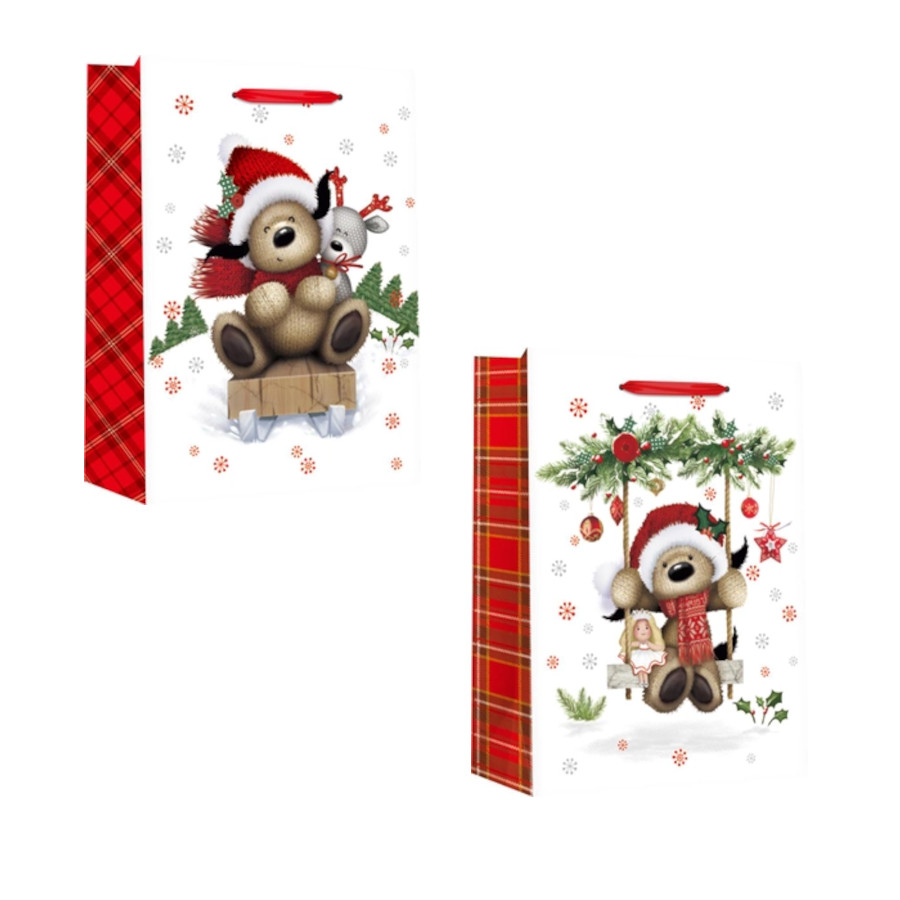 Пакет подарунковий Malevaro 33*12,7*47,7 см Jumbo Christmas фото