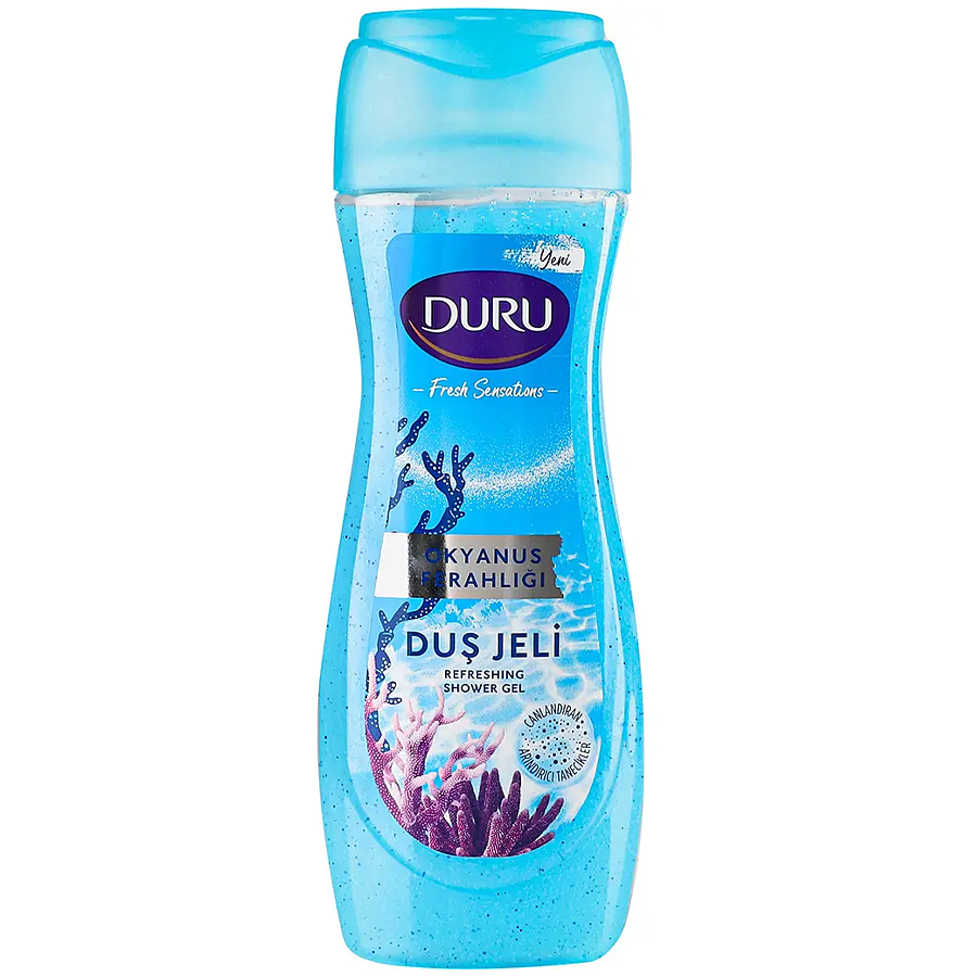 Гель для душу Duru Fresh Sensations 450 мл Свіжість океану фото
