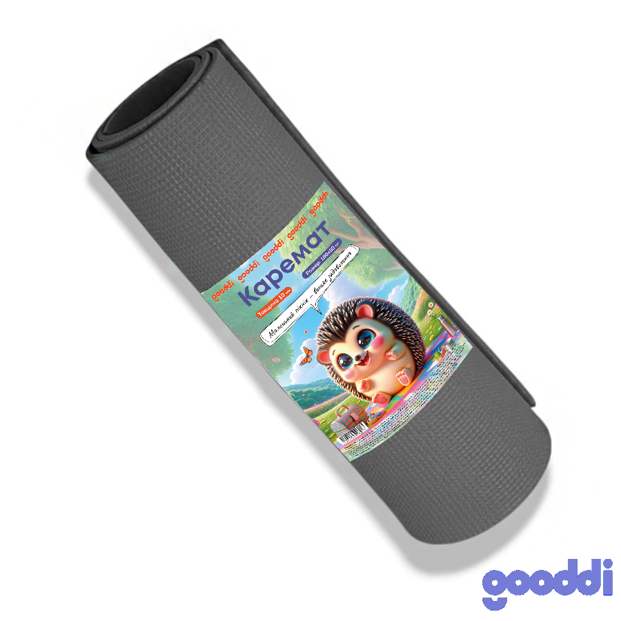 Каремат Gooddi 180*60*1 см фото