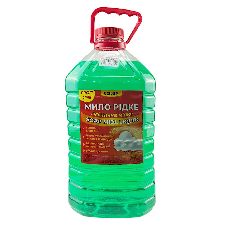 Мило рідке OxiDom 5 л Ківі фото