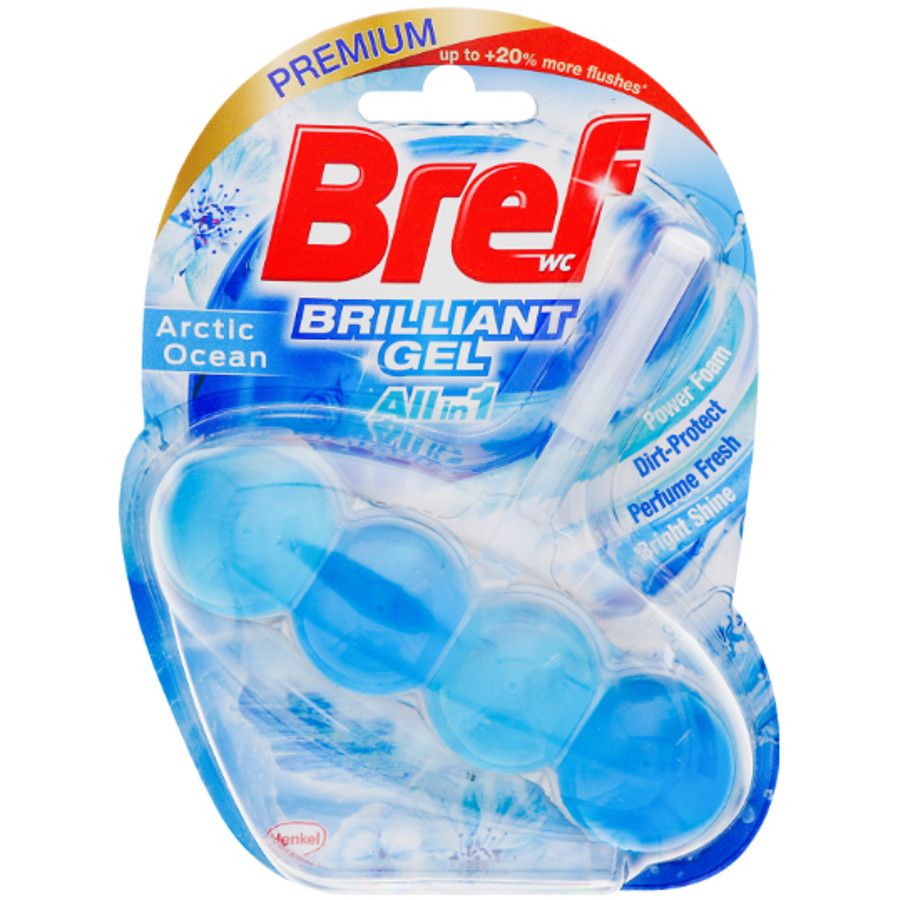 Туалетний блок Bref 1 шт. 42 г Арктичний океан фото
