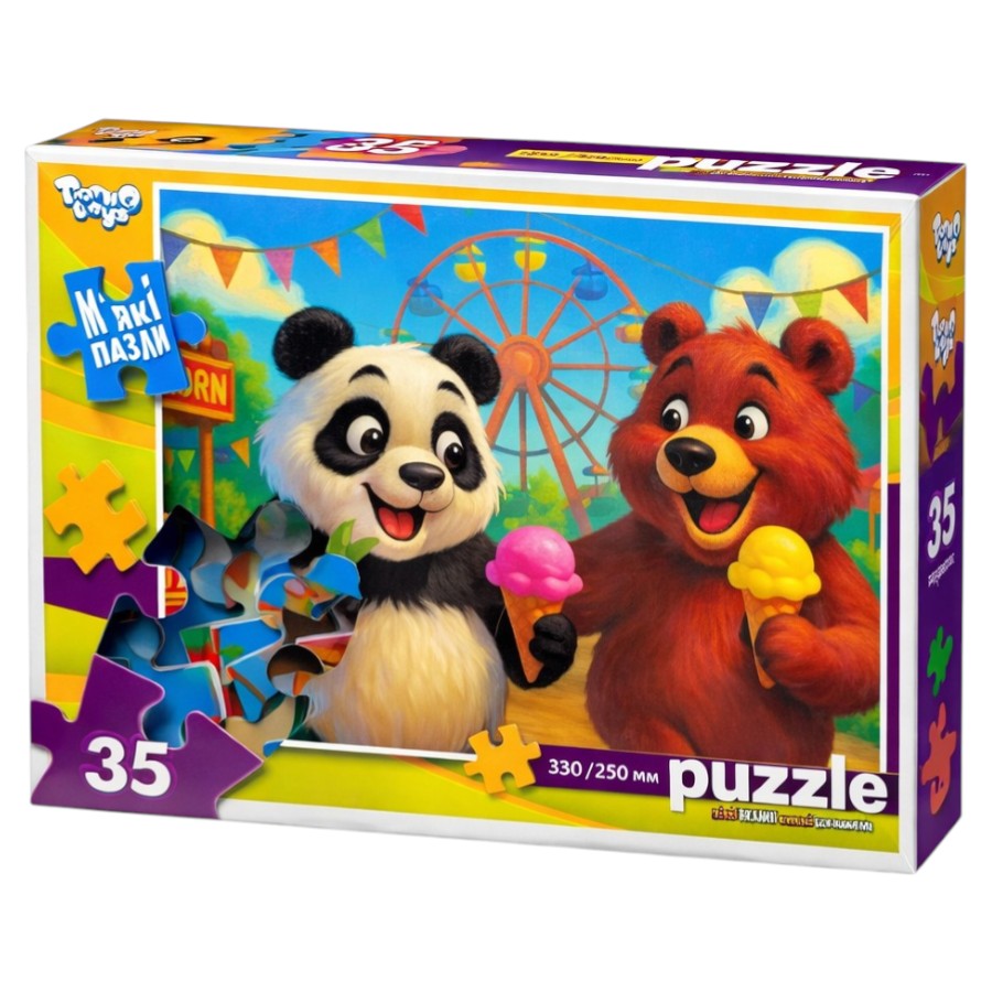 Пазли Danko toys 35 елементів №15 фото