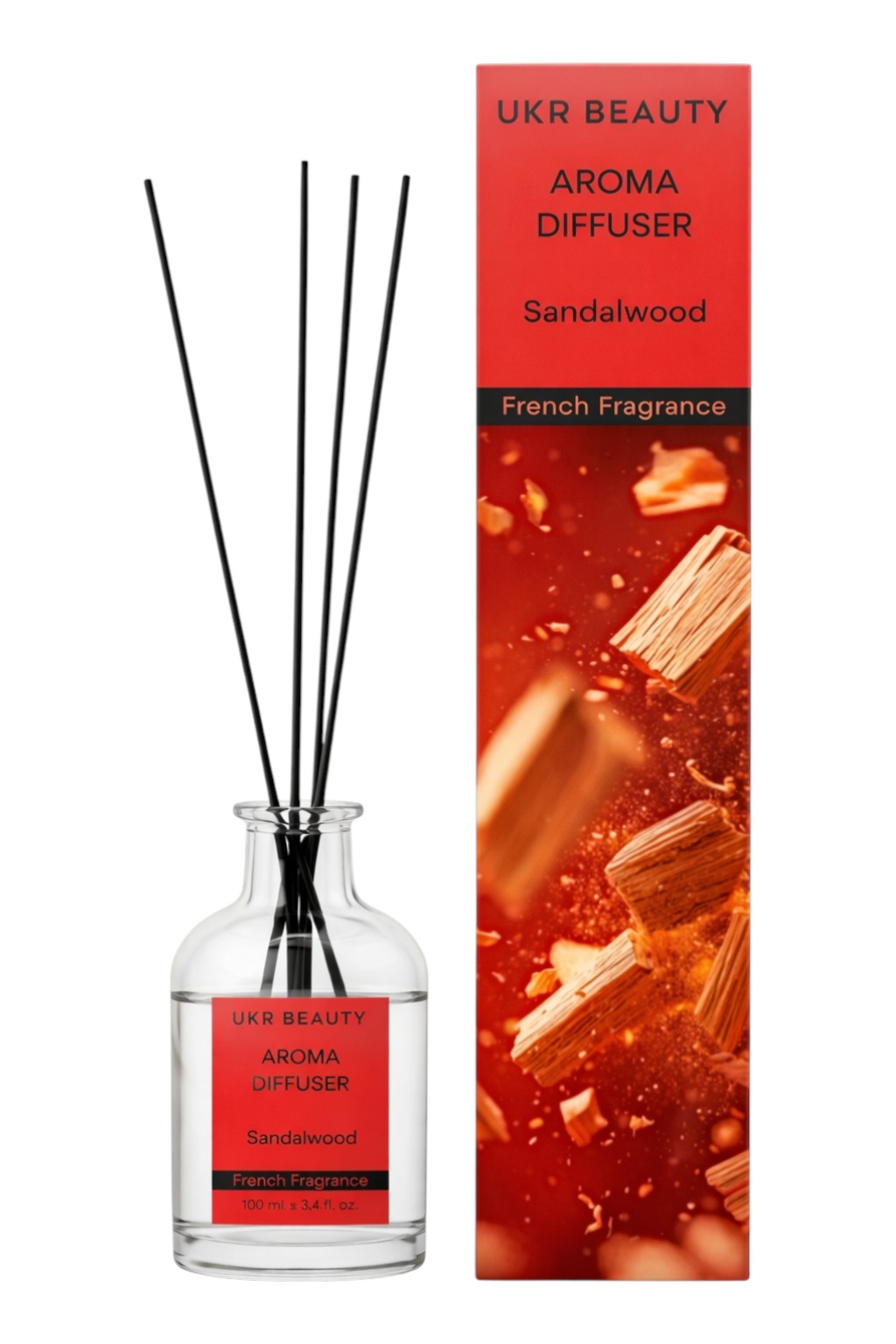 Аромадифузор Ukrbeauty 100 мл Sandalwood фото