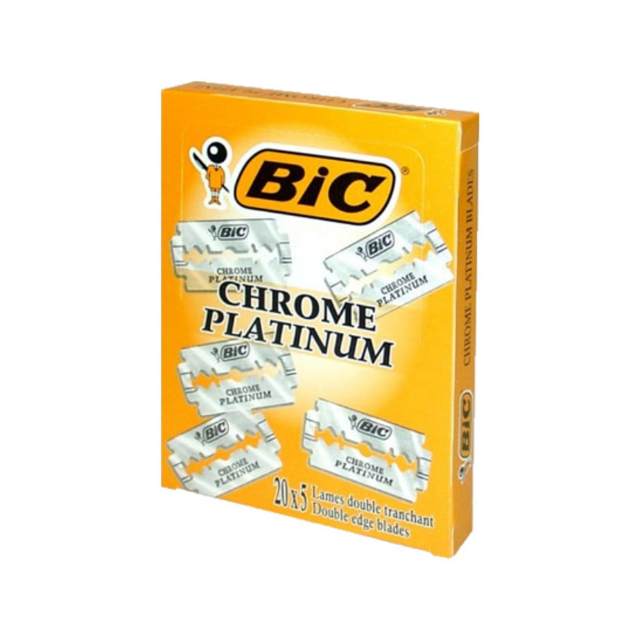 Леза для гоління Bic 5 шт. Chrome Platinum фото