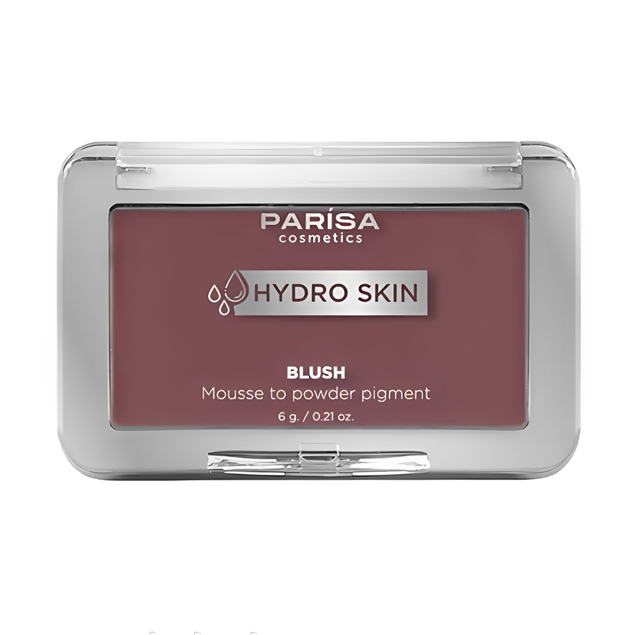 Рум'яна для обличчя Parisa Cosmetics 6 г Hydro Skin Mousse PHB-04 №01 Bold rosewood фото
