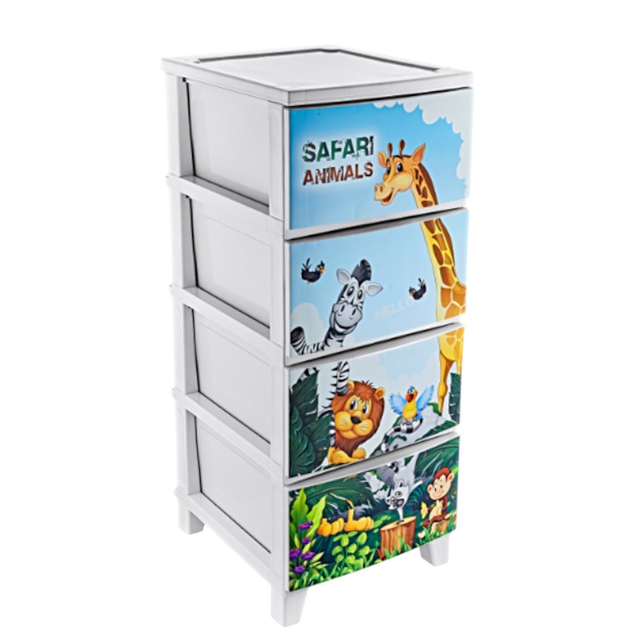 Комод Smartware 4 яруси Animals TRN-077-07 мініатюра