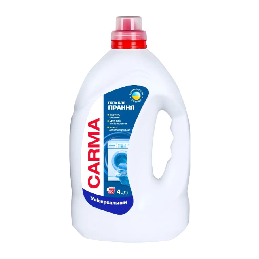 Гель для прання Carma 4 л Universal фото