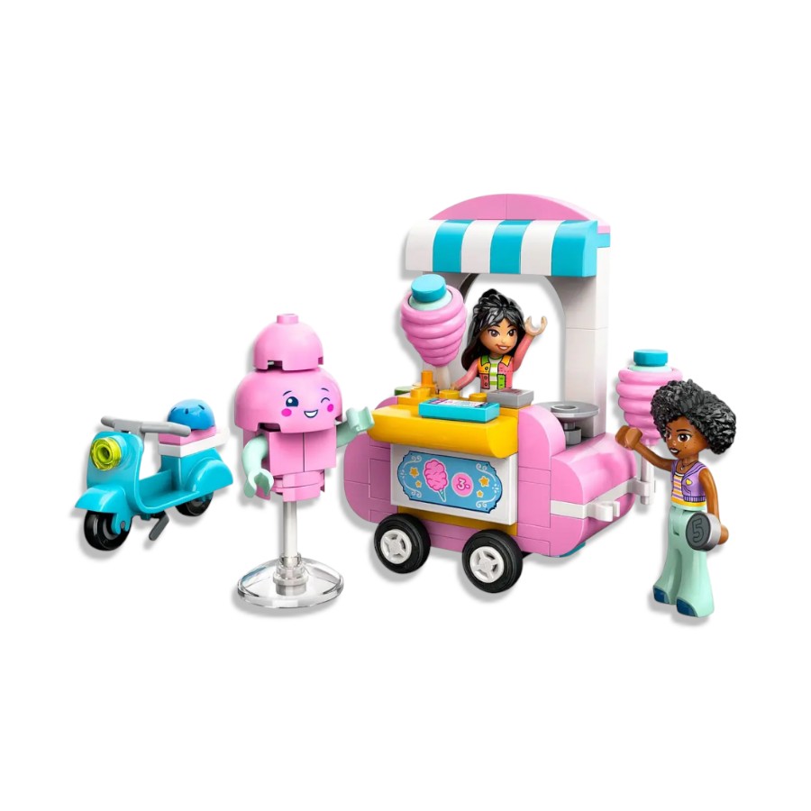 Конструктор LEGO Friends 110 елементів Ятка із солодкою ватою та скутер фото