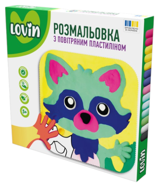 Набір для ліплення Lovin Лісові друзі фото