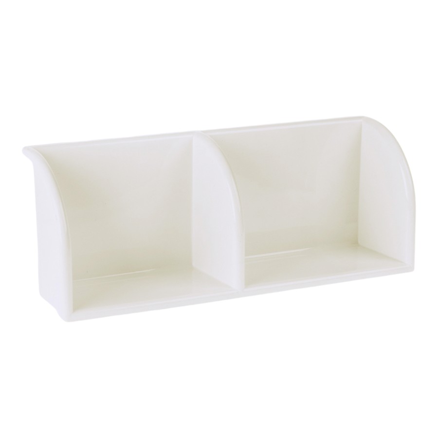 Полиця R-plastic 52*20*13 см універсальна біла мініатюра