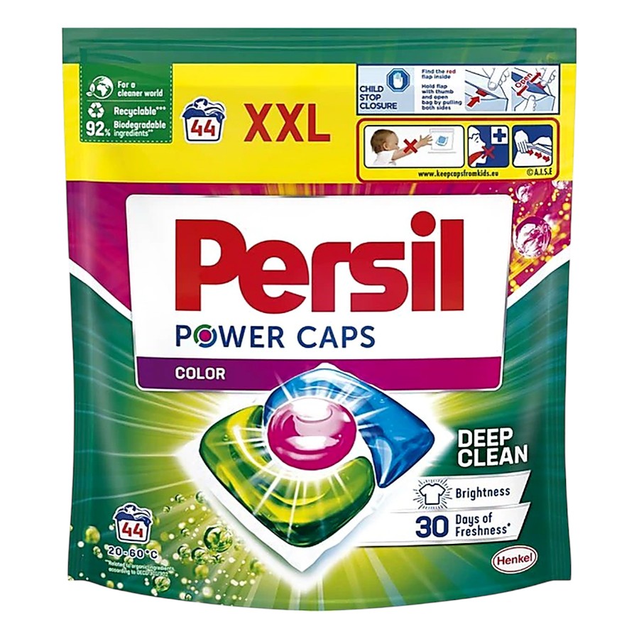 Капсули для прання Persil 44 шт, Color Видалення плям фото