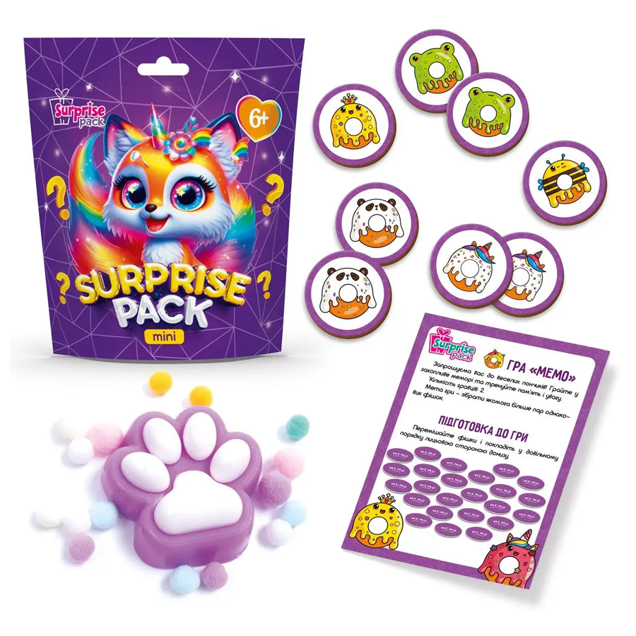 Набір для творчості Vladi Toys Surprise Pack Mini 3 мініатюра