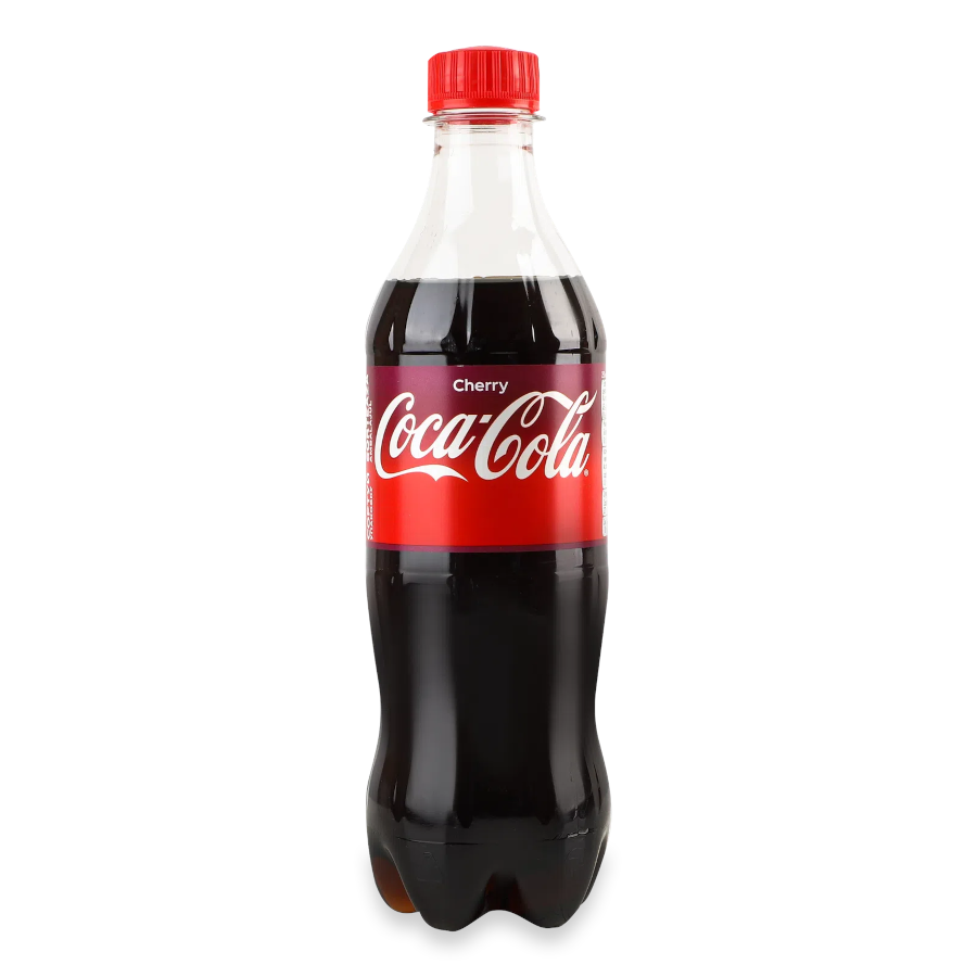 Напій безалкогольний Coca Cola 0,5 л Вишня фото