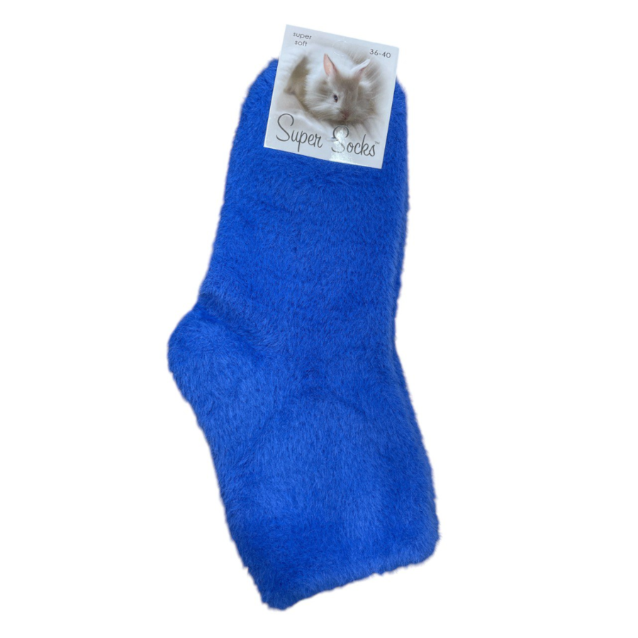Шкарпетки жіночі Super Socks теплі 36-40 волошкові фото