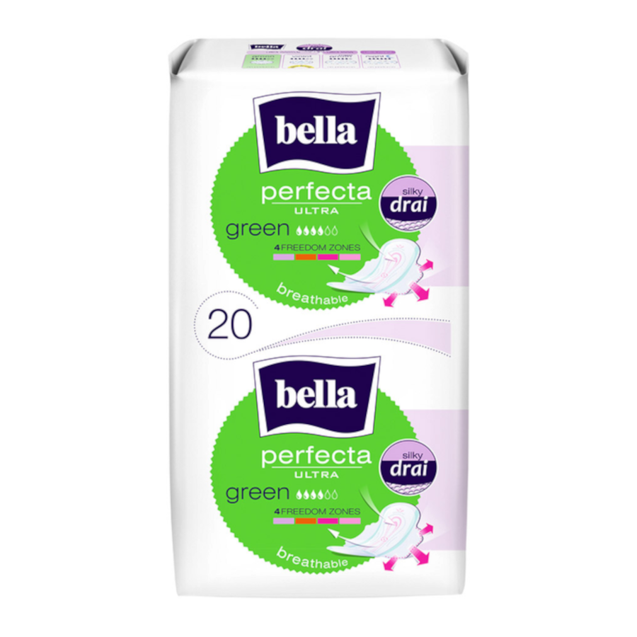 Прокладки гігієнічні Bella 20 шт. Perfecta Ultra Green фото