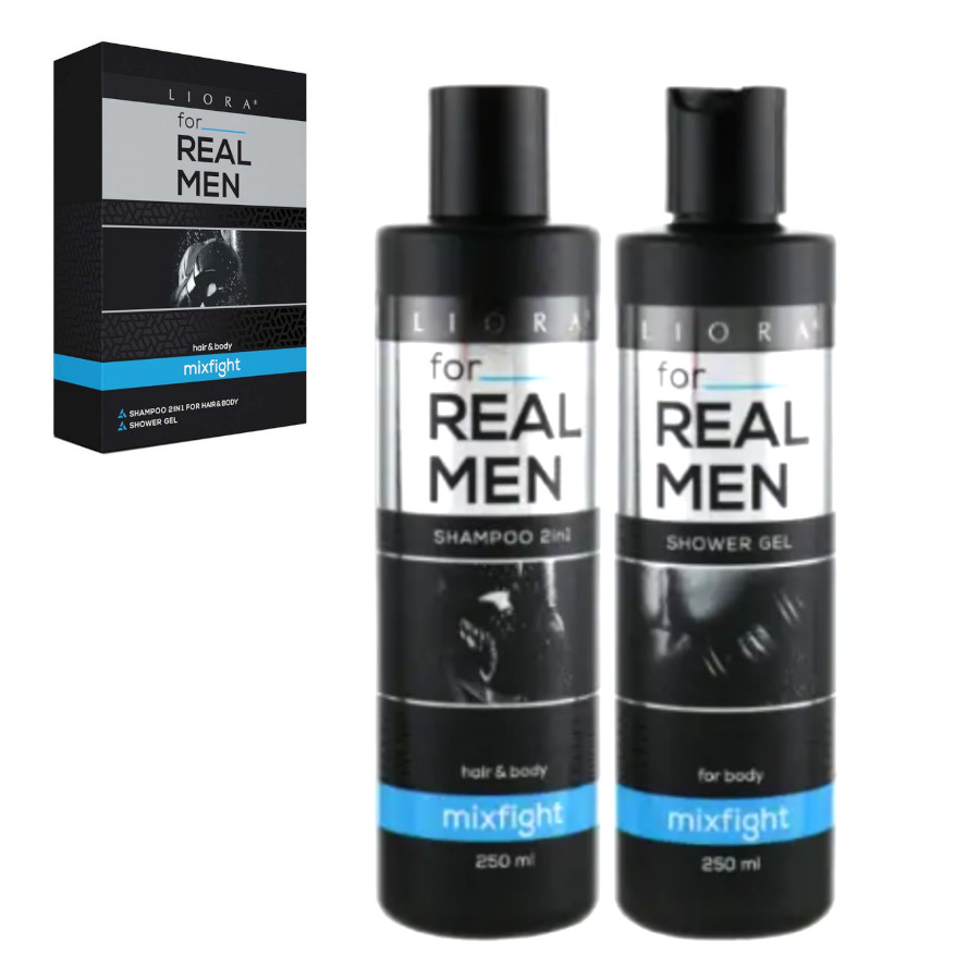 Набір косметичний Liora 2 предмети for Real men mixfight фото