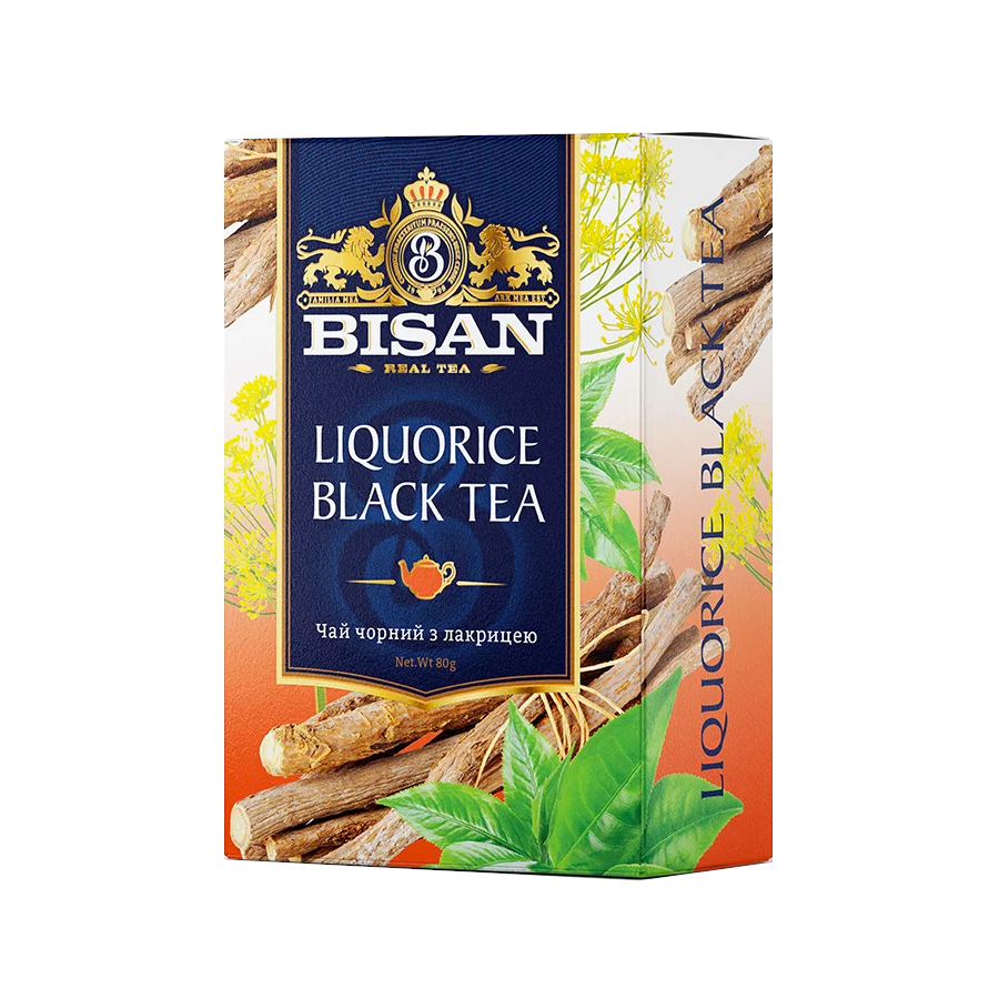 Чай Bisan 80 г Liquorice Black фото
