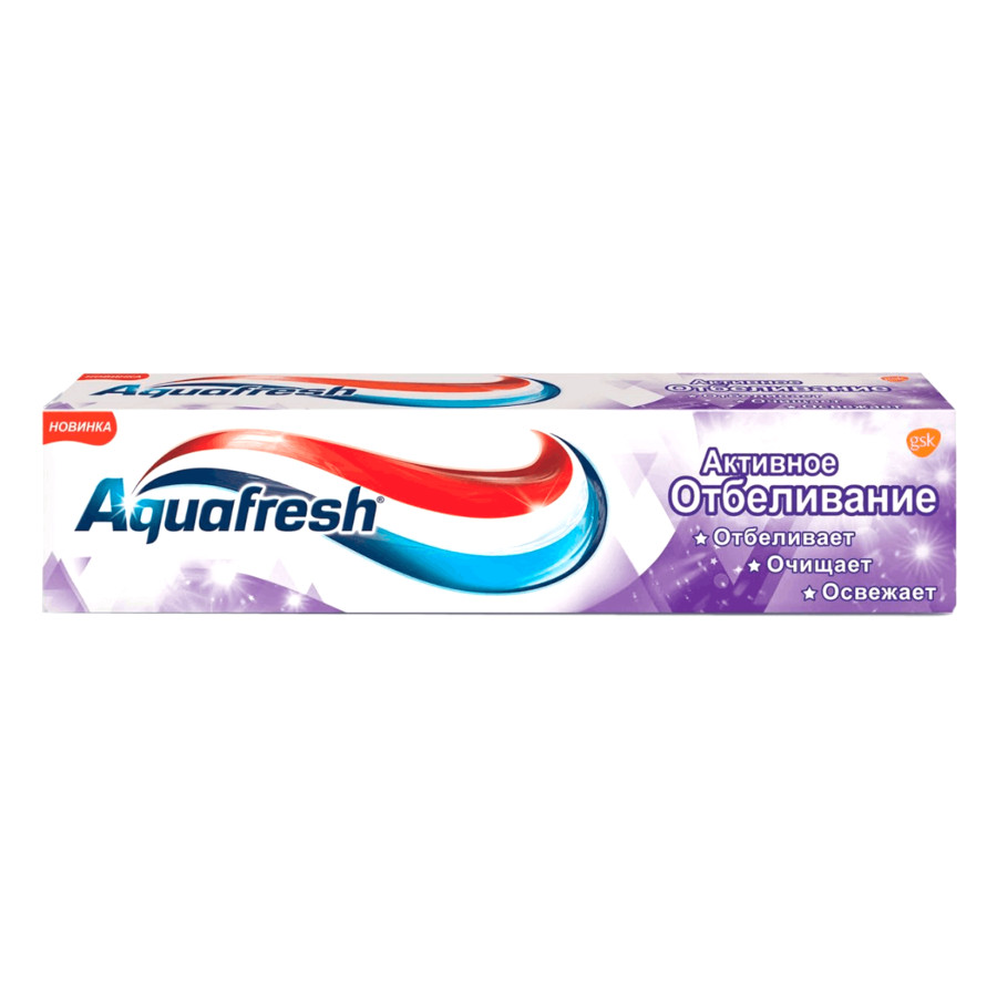 Зубна паста Aquafresh 125 мл Активне вибілювання фото