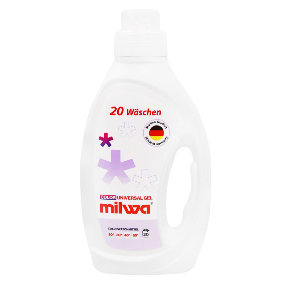 Гель для прання Milwa 1 л Color Universal фото