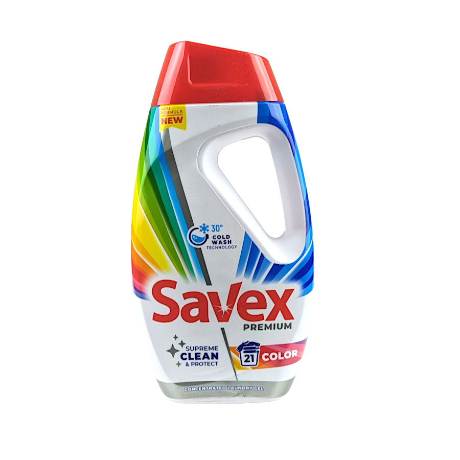 Гель для прання Savex 945 мл Color Premium ᐈ Інтернет магазин