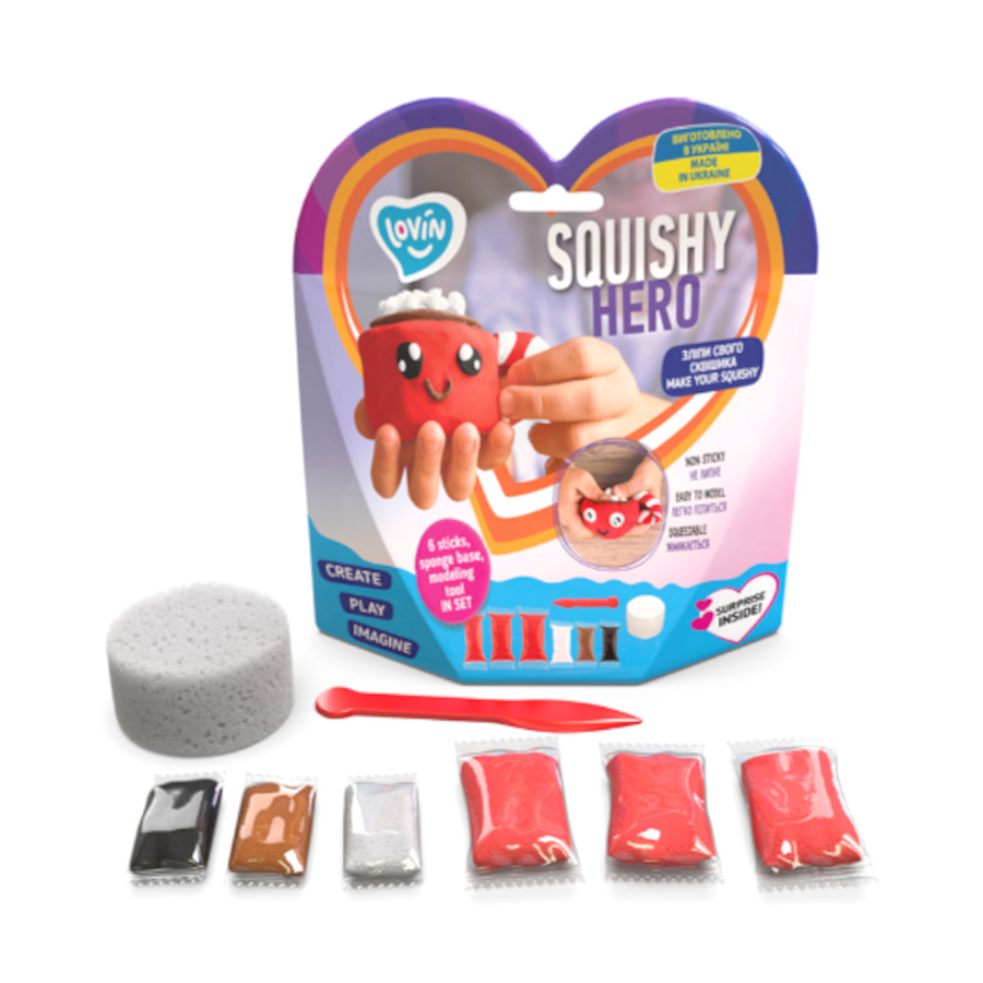 Набір для творчості Lovin Squishy CupCao фото