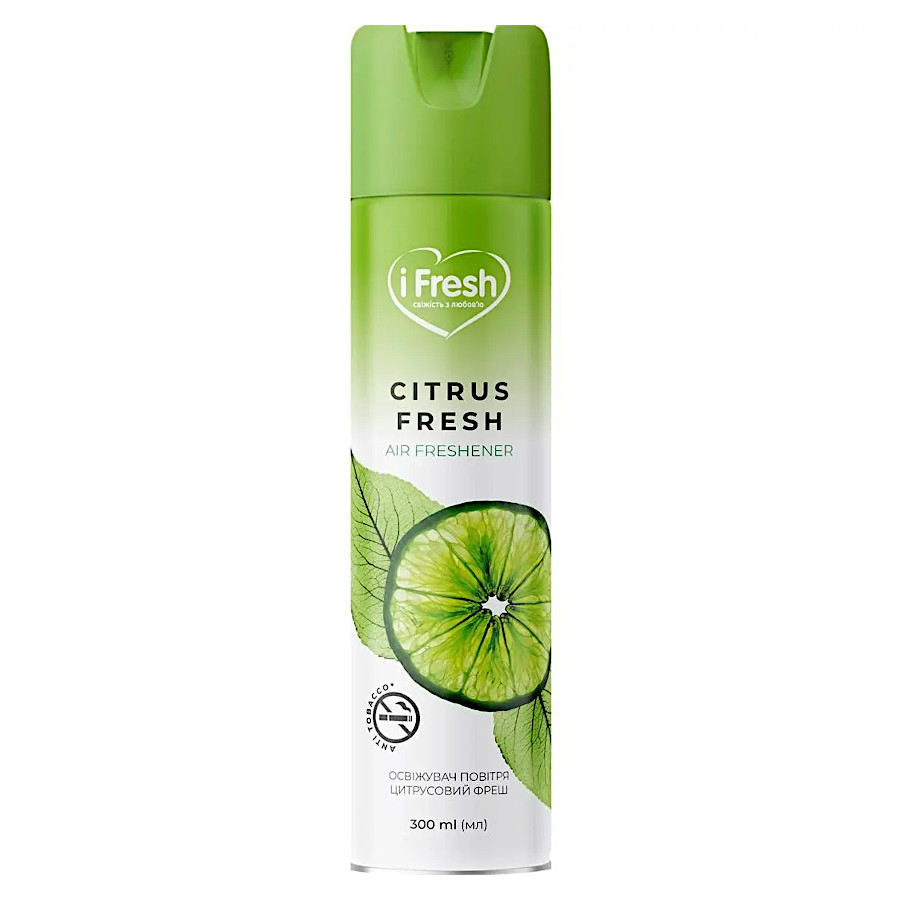 Освіжувач повітря Ifresh 300 мл Цитрусовий фреш мініатюра