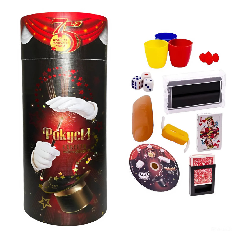 Гра настільна Danko toys Фокуси 75 фото