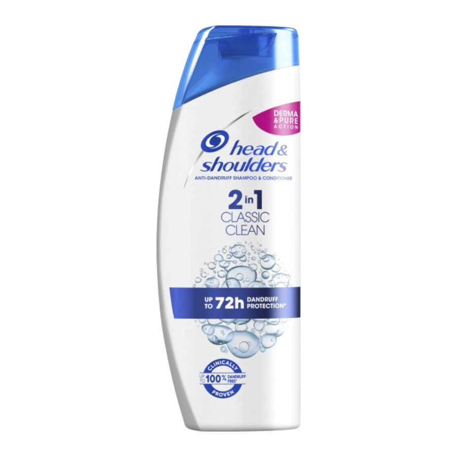 Шампунь-бальзам для волосся Head&Shoulders 330 мл Основний догляд 2 в 1 фото