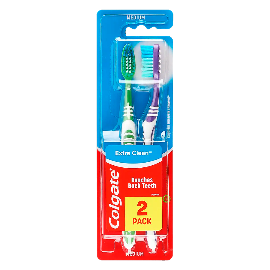 Зубна щітка Colgate Експерт чистоти 1+1 Medium фото