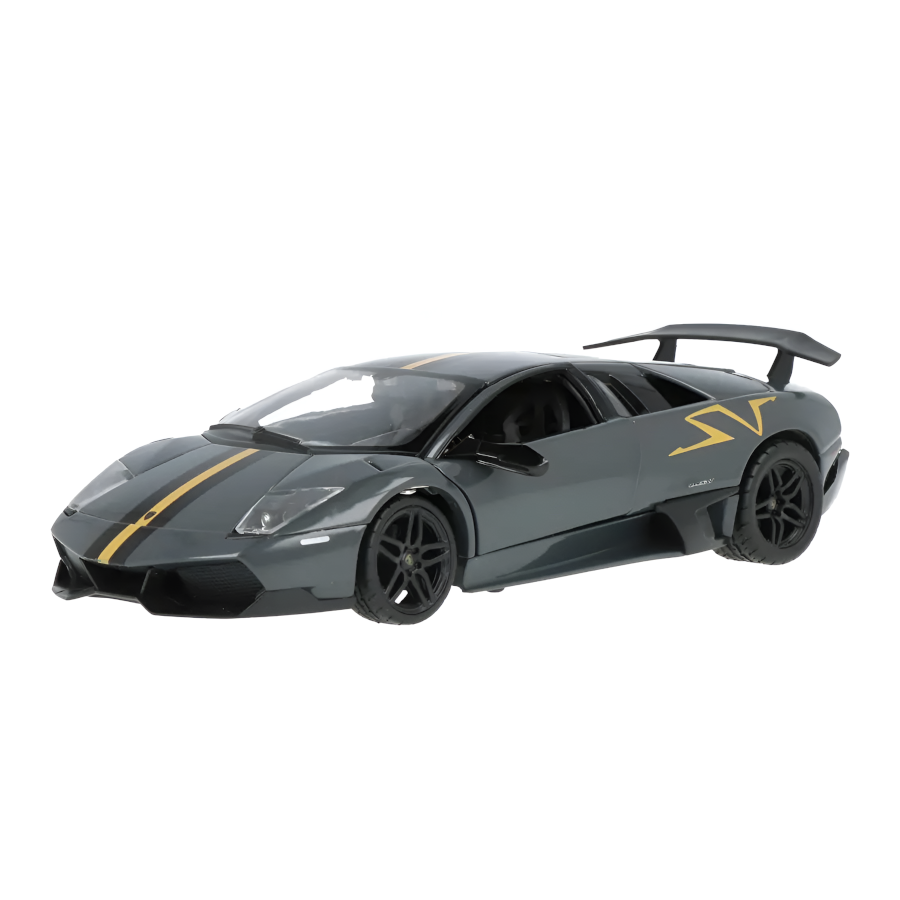 Машинка колекційна Rastar Murcielago LP 670-4 SV сіра фото