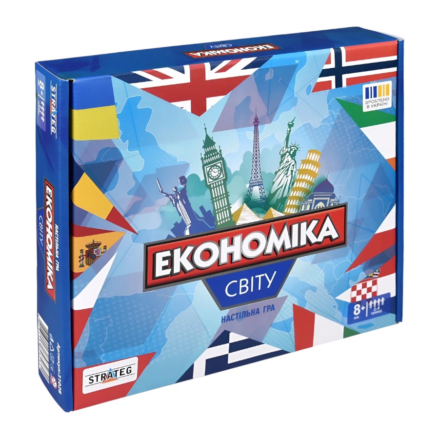 Гра настільна Strateg Економіка світу фото