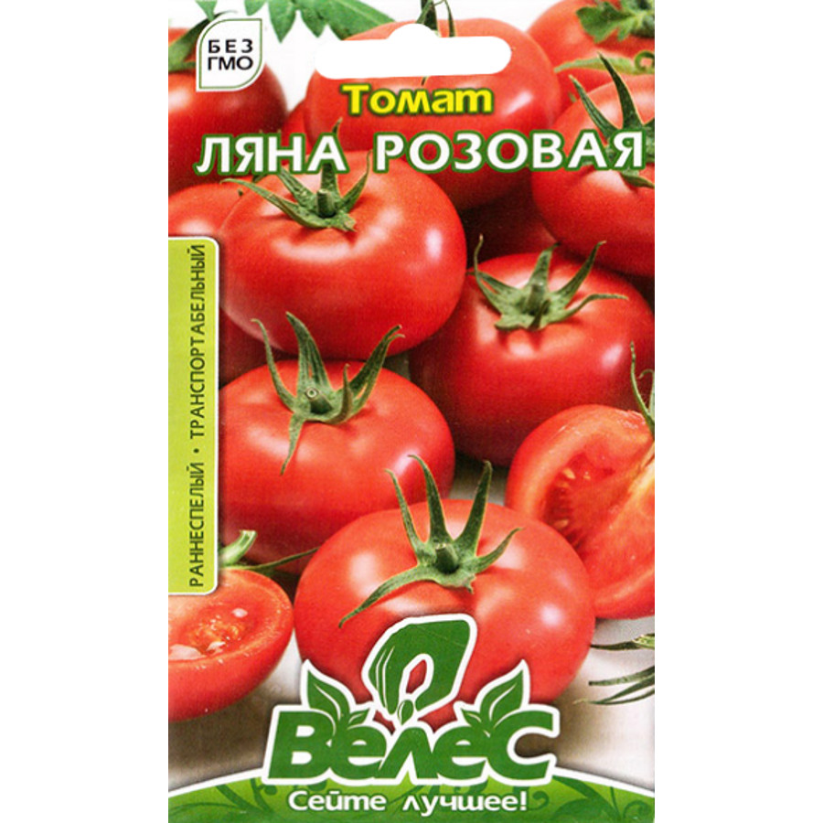 Насіння Велес Томати 0,15 г Ляна рожева фото