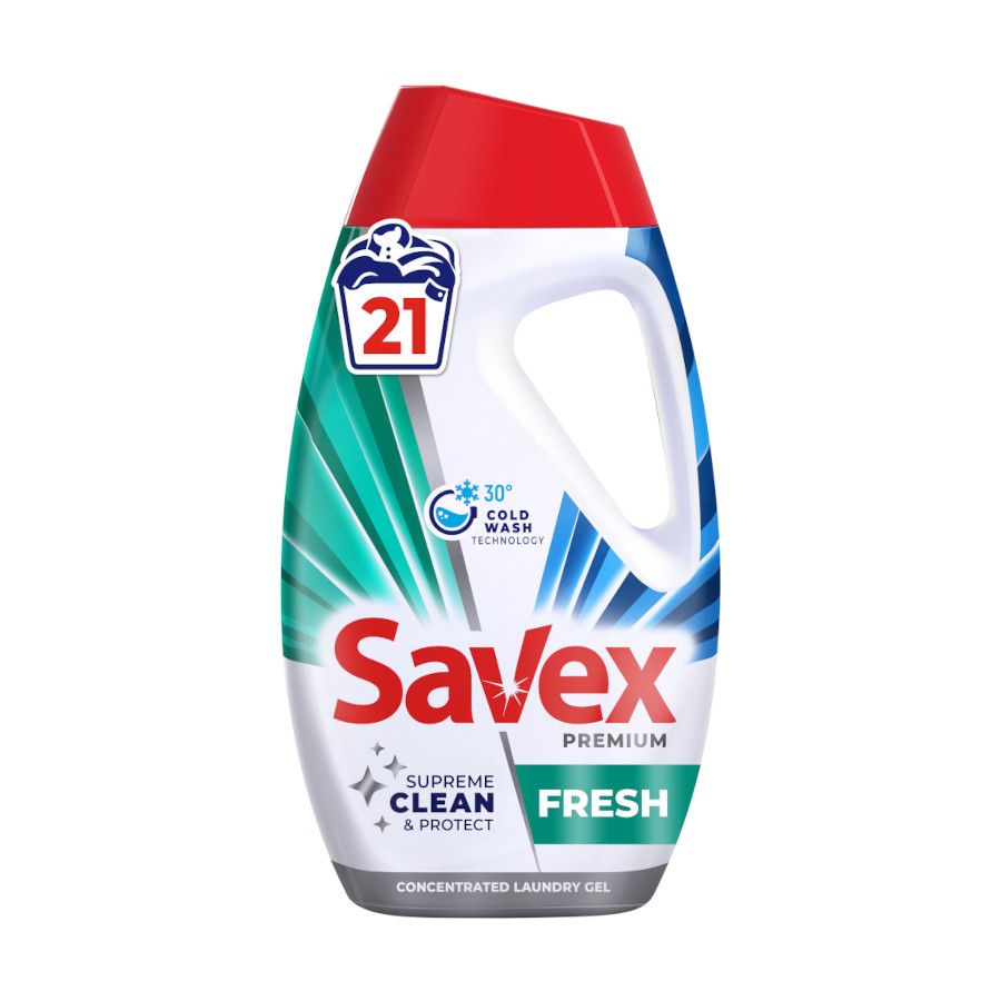Гель для прання Savex 945 мл Universal Premium Fresh фото