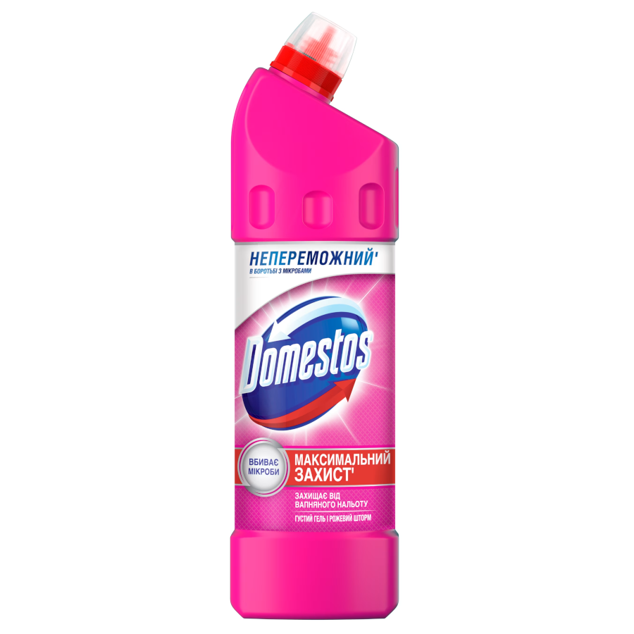 Засіб чистячий універсальний Domestos 750 мл Рожевий шторм фото
