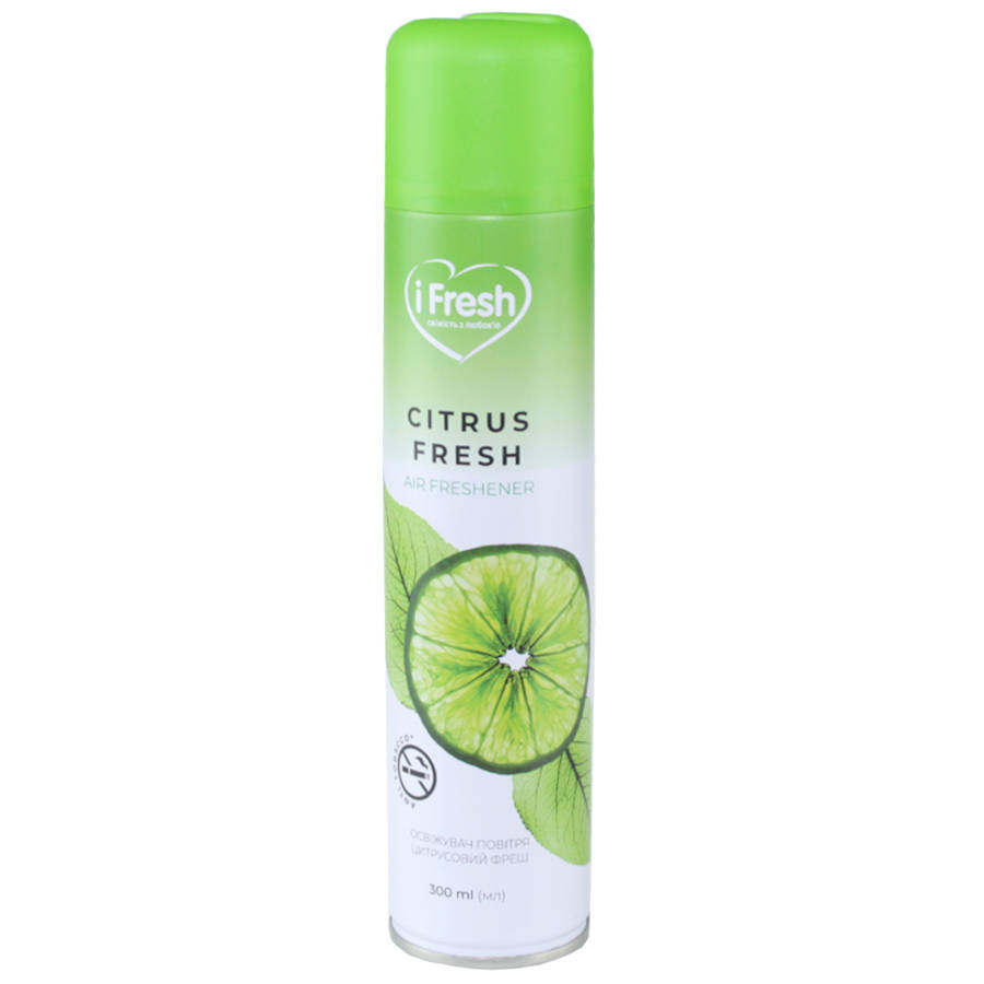 Освіжувач повітря Ifresh 300 мл Цитрусовий фреш мініатюра
