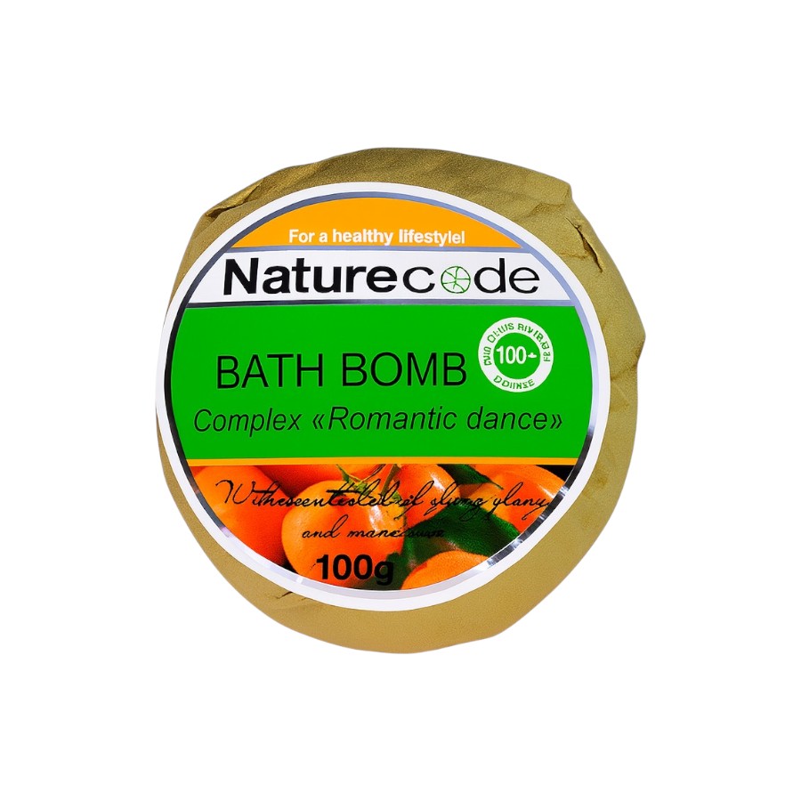 Бомба для ванн Nature Code 100 г Elixir of beauty фото