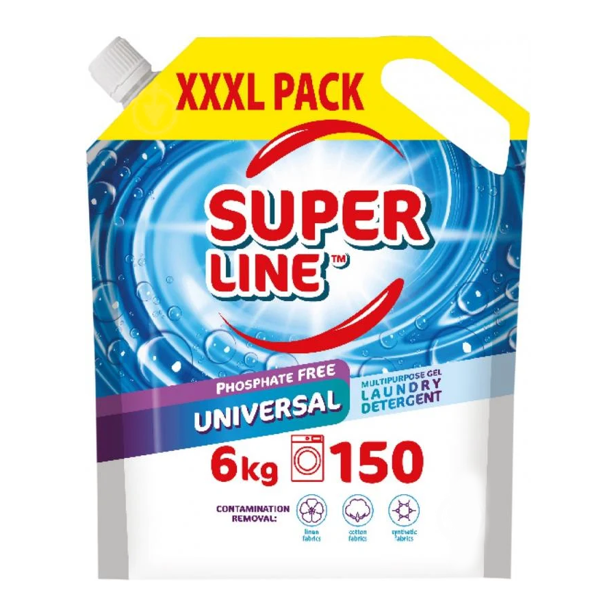 Гель для прання Super Line 6 л Universal фото