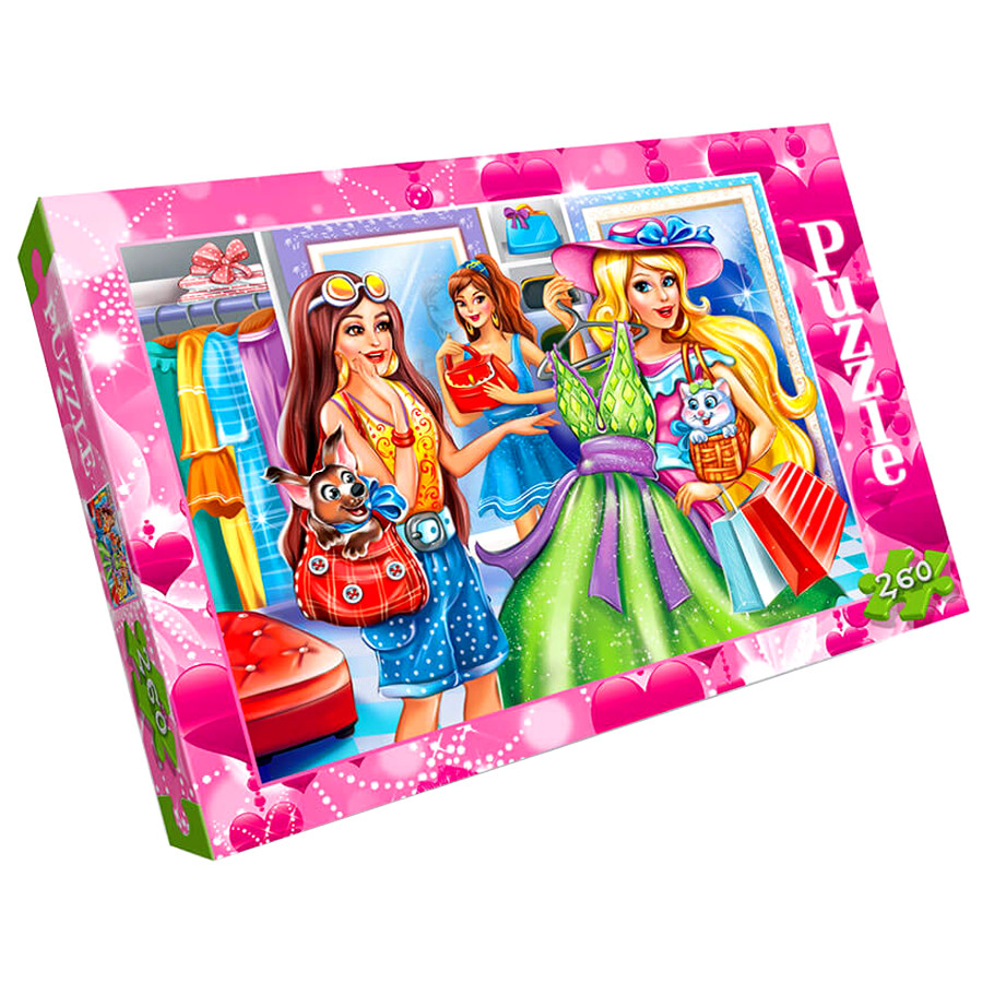 Пазли Danko toys 260 елементів Модниці фото