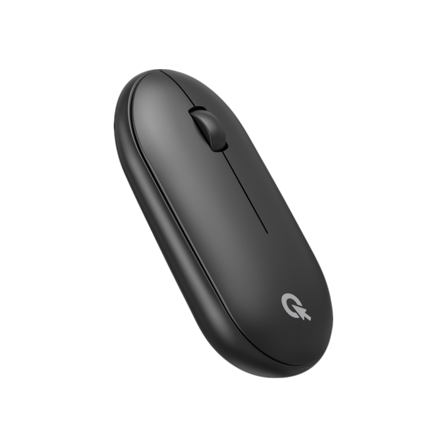 Мишка комп'ютерна OfficePro M185B Bluetooth чорна Silent Click мініатюра