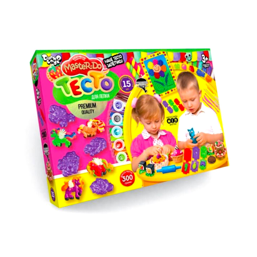 Набір для творчості Danko toys Master Do 18 кольорів фото
