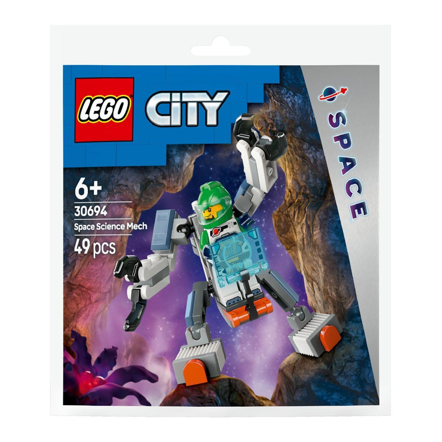 Конструктор LEGO City 49 елементів Космічний науковий робот фото