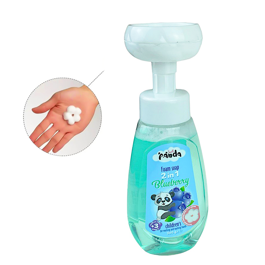 Піна-мило дитяче Small Panda 300 г Blueberry фото